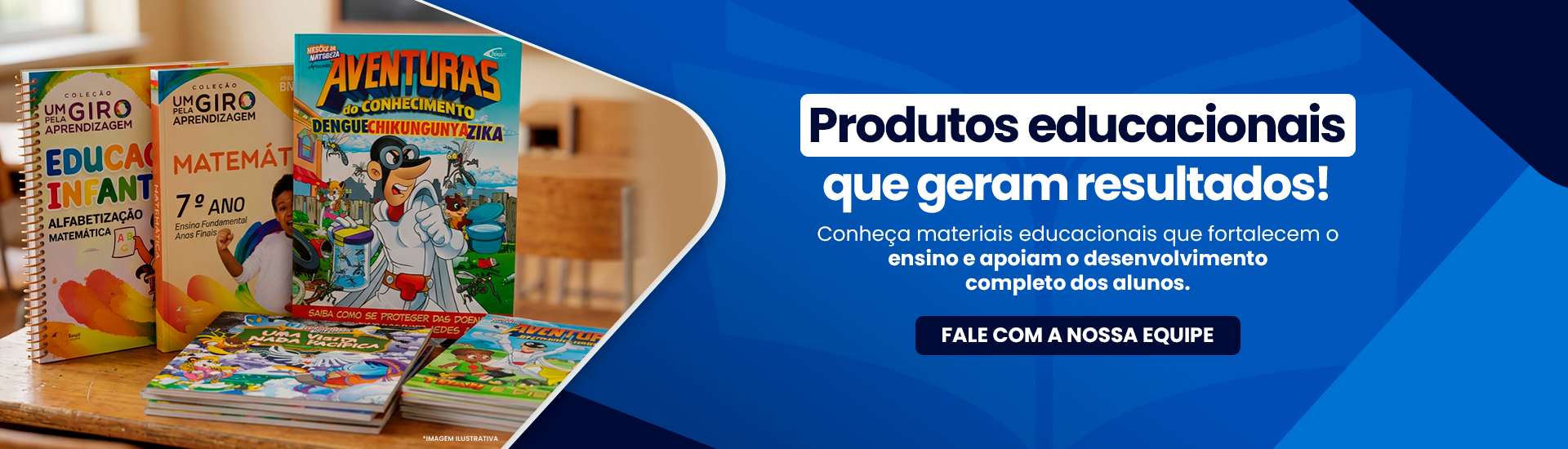 Conteúdos personalizados para municípios e instituições